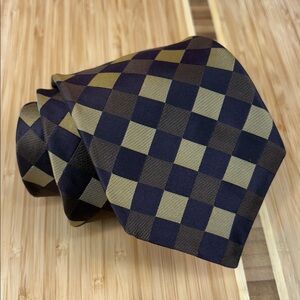 Robert Graham‎ Checkered Silk Neck Tie